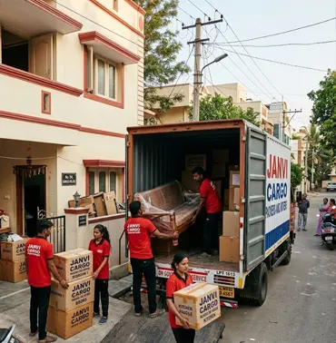 Home Relocation by Janvi Cargo packers and movers